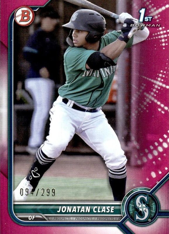 Jonatan Clase, 2022 Bowman Prospects Baseball
