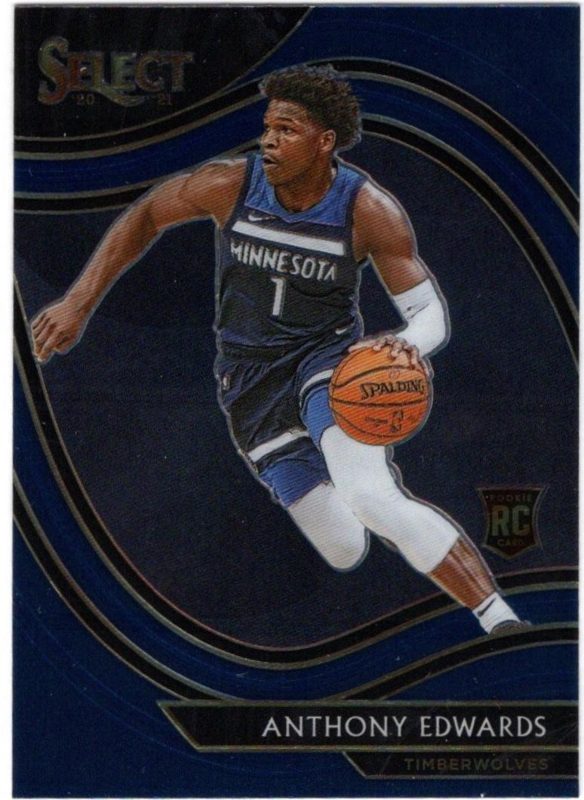 Anthony Edwards, 2020 Panini Select Basketball