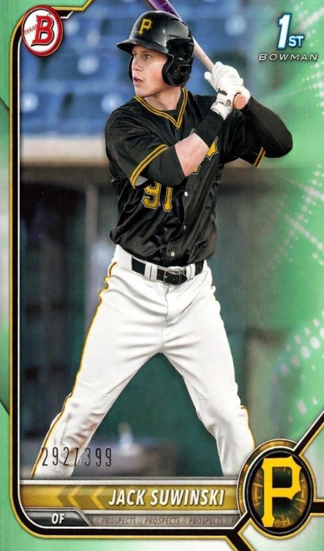 Jack Suwinski, 2022 Bowman Prospects Baseball