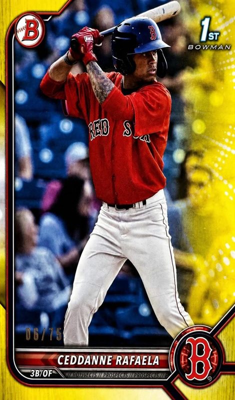 Ceddanne Rafaela, 2022 Bowman Prospects Baseball
