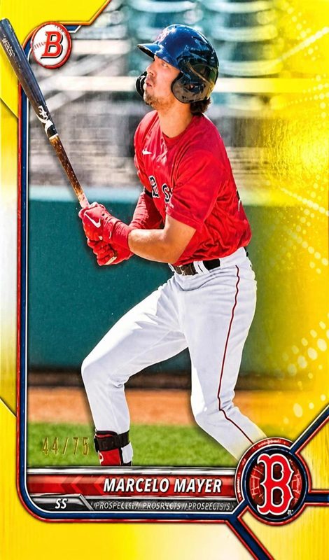Marcelo Mayer, 2022 Bowman Baseball