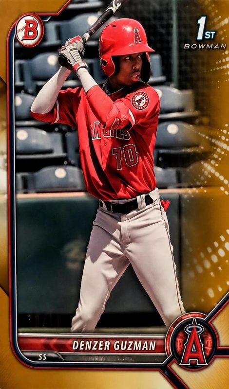 Denzer Guzman, 2022 Bowman Prospects Baseball