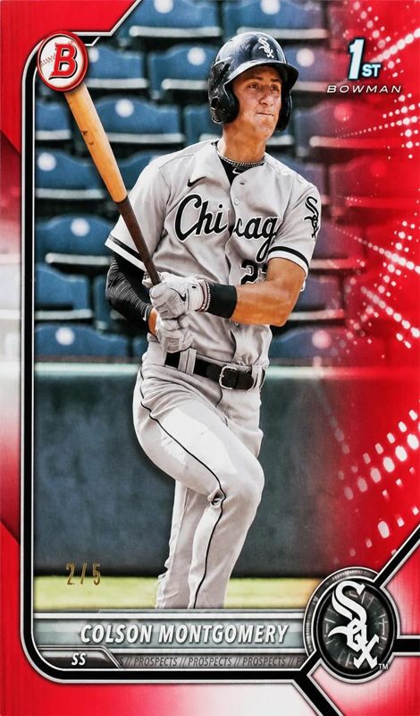 Colson Montgomery, 2022 Bowman Prospects Baseball