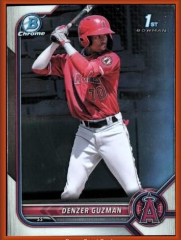 Denzer Guzman, 2022 Bowman Chrome Prospects Baseball