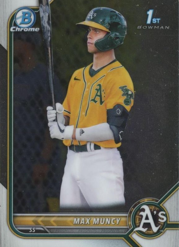Max Muncy, 2022 Bowman Chrome Prospects Baseball