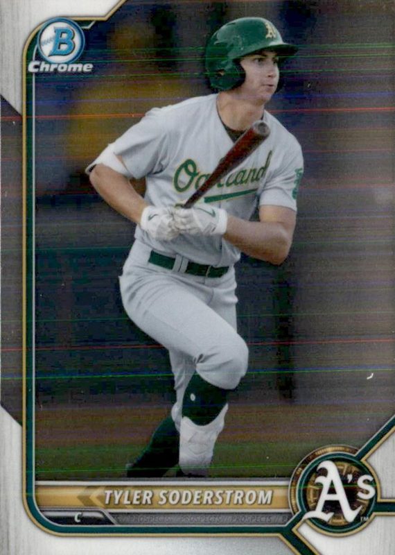 Tyler Soderstrom, 2022 Bowman Chrome Prospects Baseball