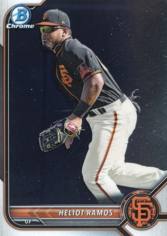 Heliot Ramos, 2022 Bowman Chrome Prospects Baseball