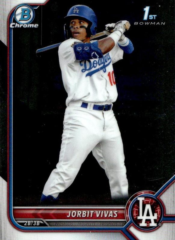 Jorbit Vivas, 2022 Bowman Chrome Prospects Baseball