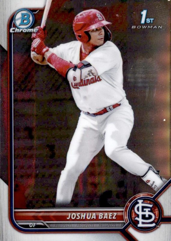Joshua Baez, 2022 Bowman Chrome Prospects Baseball