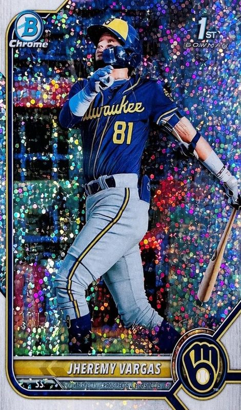 Jheremy Vargas, 2022 Bowman Chrome Prospects Baseball