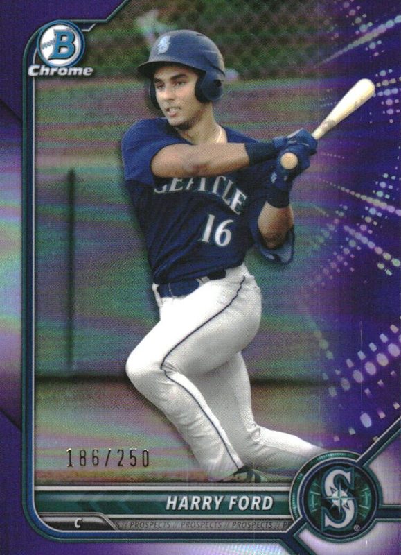 Harry Ford, 2022 Bowman Chrome Prospects Baseball