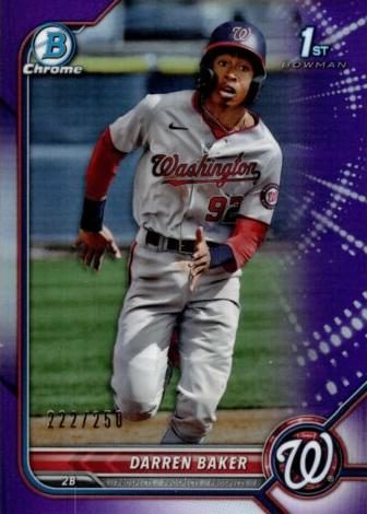 Darren Baker, 2022 Bowman Chrome Prospects Baseball