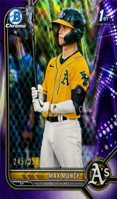 Max Muncy, 2022 Bowman Chrome Prospects Baseball