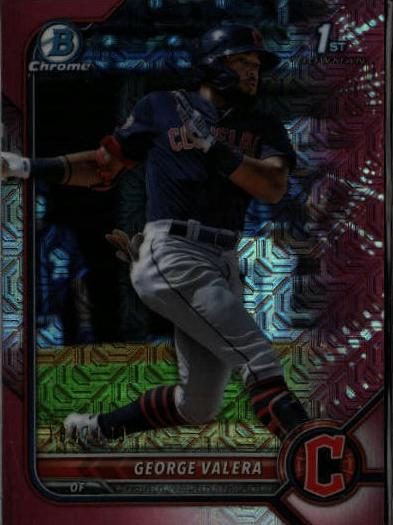 George Valera, 2022 Bowman Chrome Prospects Baseball