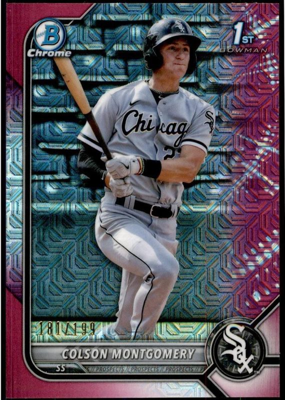 Colson Montgomery, 2022 Bowman Chrome Prospects Baseball