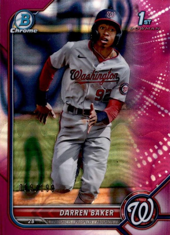 Darren Baker, 2022 Bowman Chrome Prospects Baseball