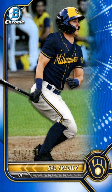 Sal Frelick, 2022 Bowman Chrome Prospects Baseball