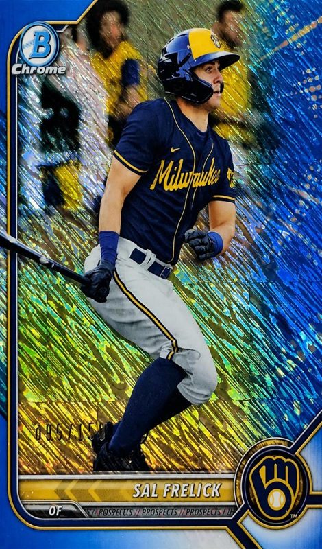 Sal Frelick, 2022 Bowman Chrome Prospects Baseball