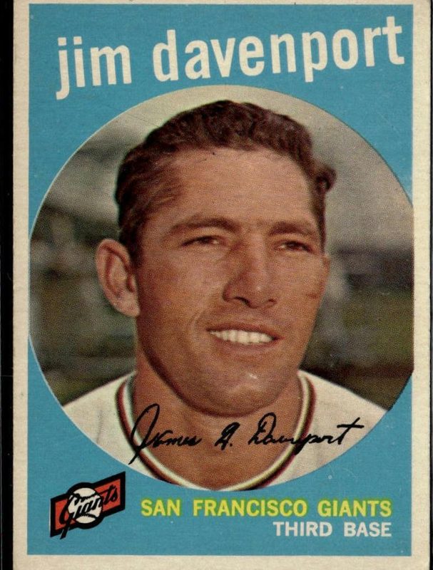 Jim Davenport, 1959 Topps Baseball