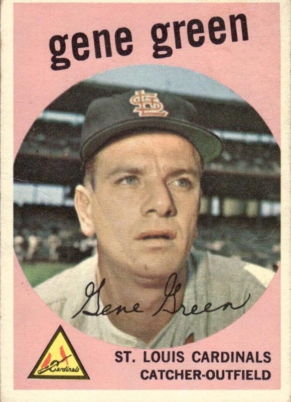 Gene Green, 1959 Topps Baseball
