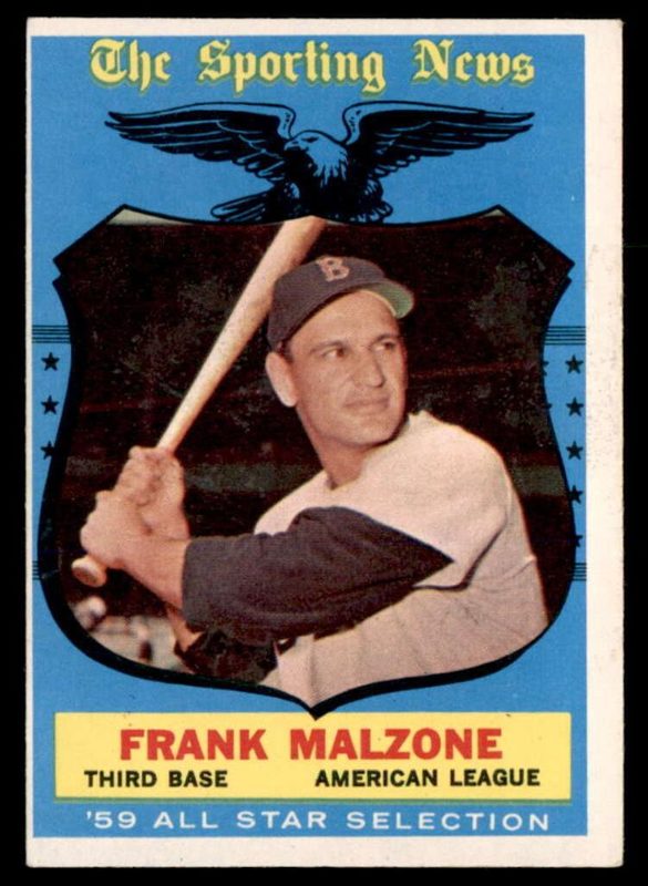 Frank Malzone, 1959 Topps Baseball