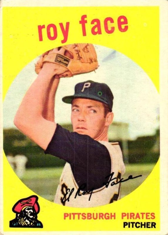 Roy Face, 1959 Topps Baseball