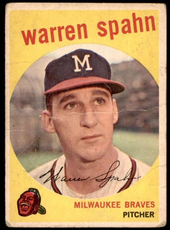 Warren Spahn, 1959 Topps Baseball