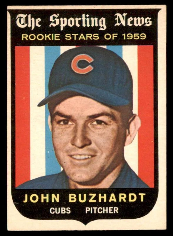John Buzhardt, 1959 Topps Baseball