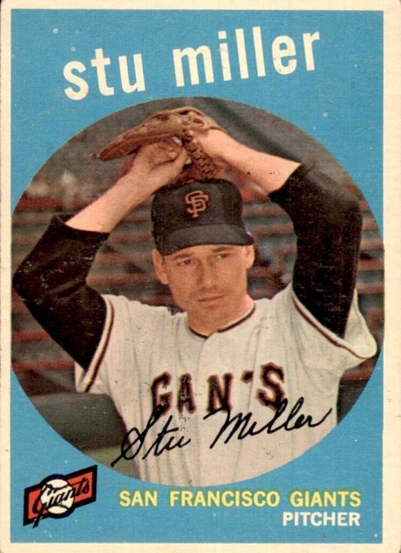Stu Miller, 1959 Topps Baseball