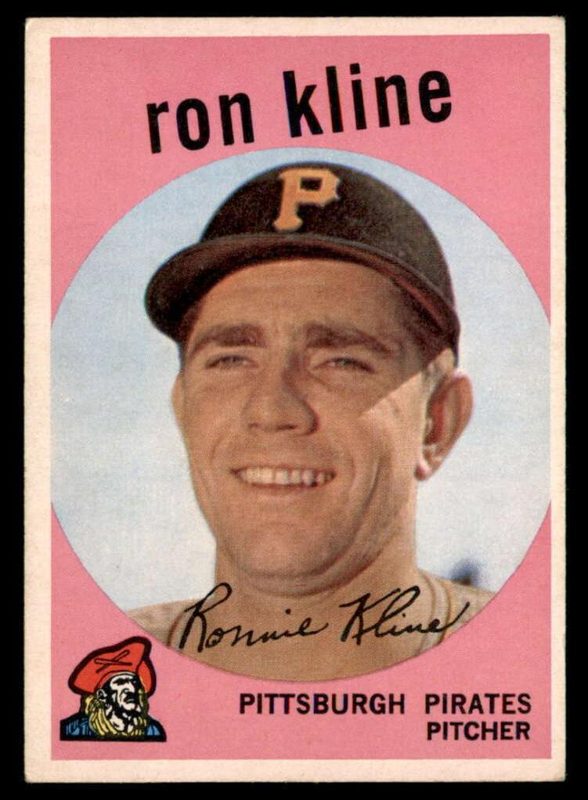 Ron Kline, 1959 Topps Baseball