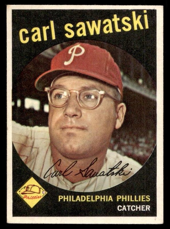 Carl Sawatski, 1959 Topps Baseball