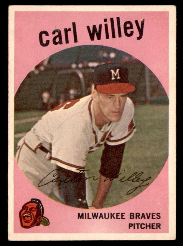 Carl Willey, 1959 Topps Baseball