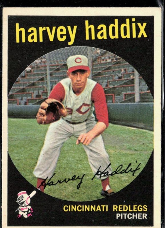 Harvey Haddix, 1959 Topps Baseball