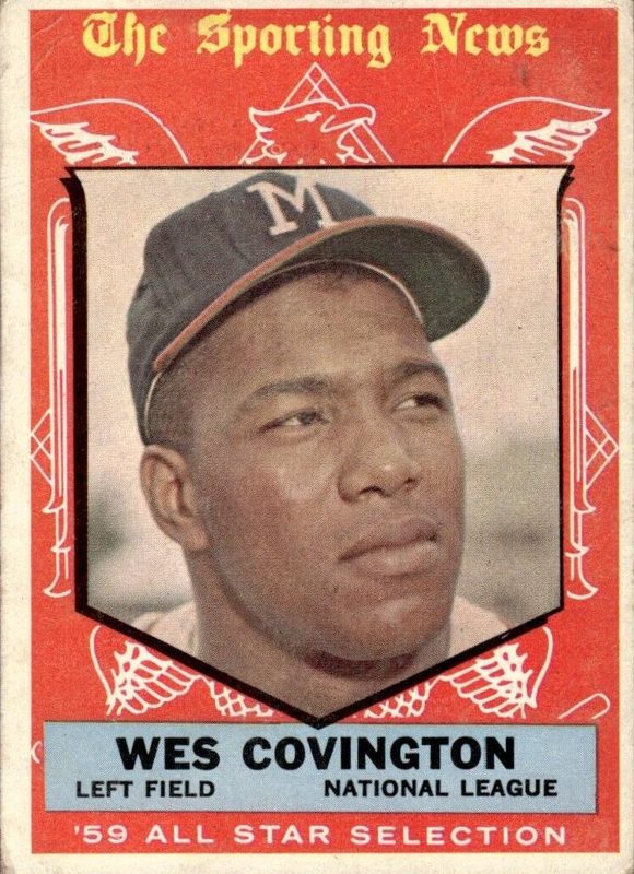 Wes Covington, 1959 Topps Baseball