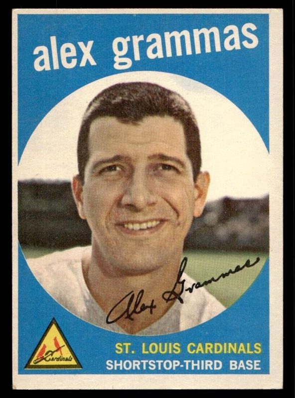 Alex Grammas, 1959 Topps Baseball