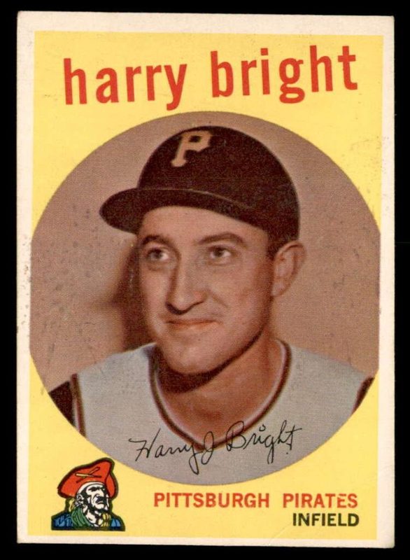 Harry Bright, 1959 Topps Baseball