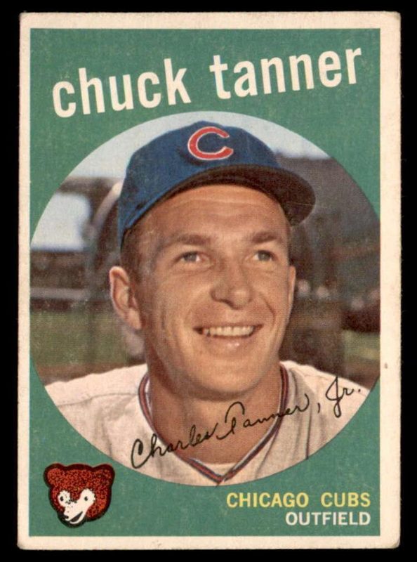 Chuck Tanner, 1959 Topps Baseball