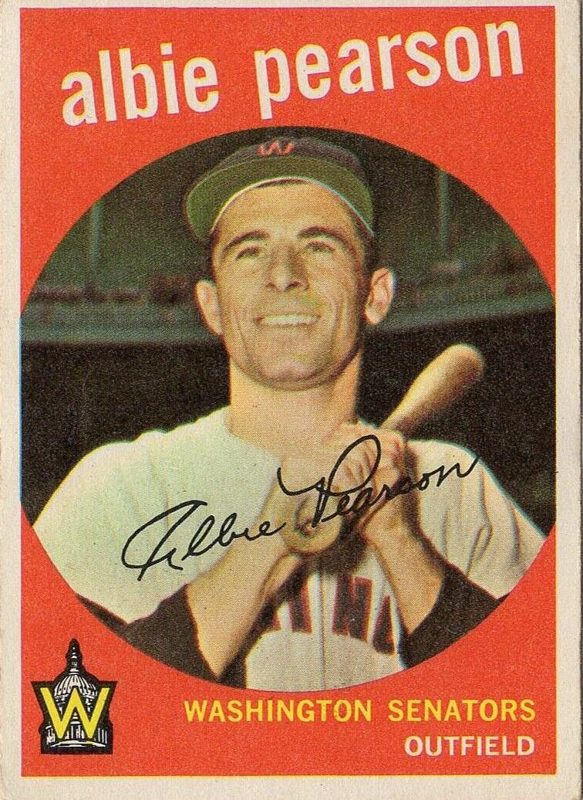 Albie Pearson, 1959 Topps Baseball