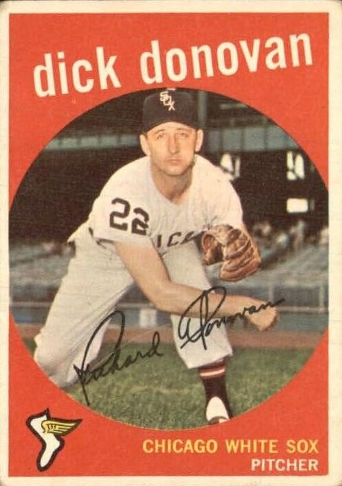 Dick Donovan, 1959 Topps Baseball
