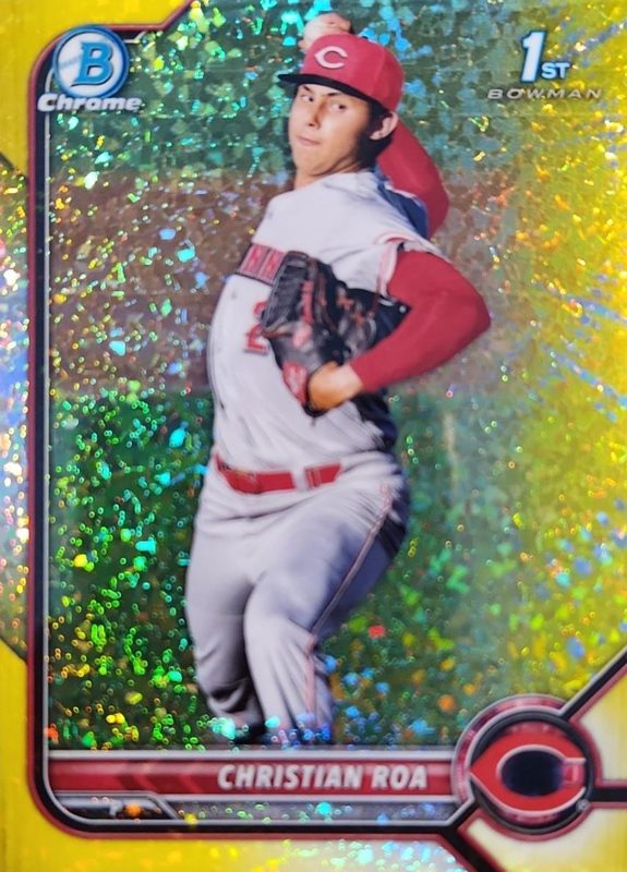 Christian Roa, 2022 Bowman Chrome Prospects Baseball