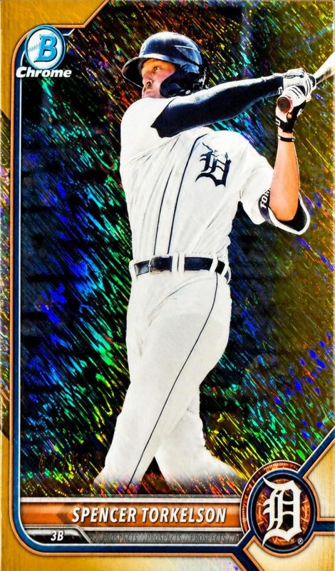 Spencer Torkelson, 2022 Bowman Chrome Prospects Baseball