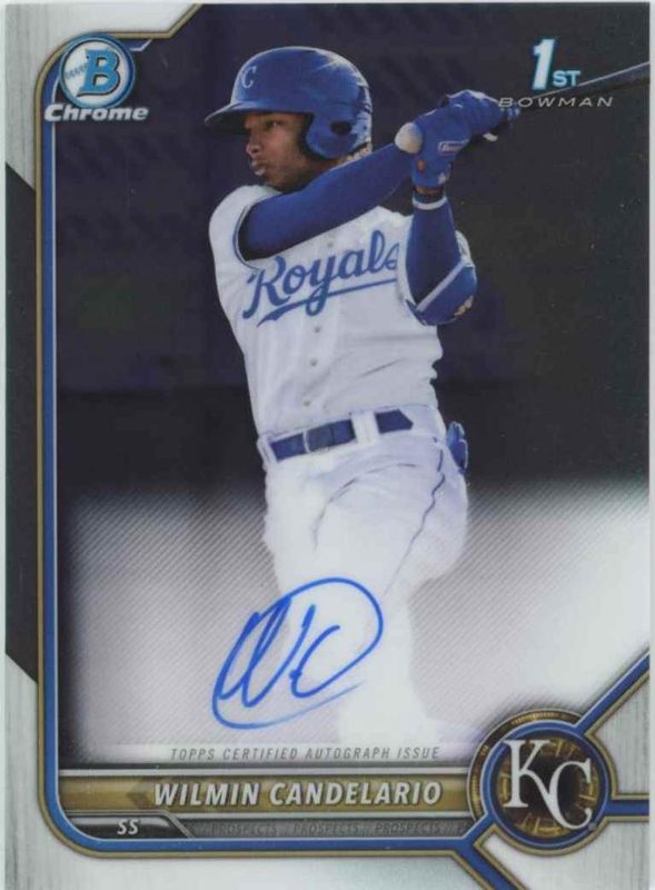 Wilmin Candelario, 2022 Bowman Chrome Prospects Baseball