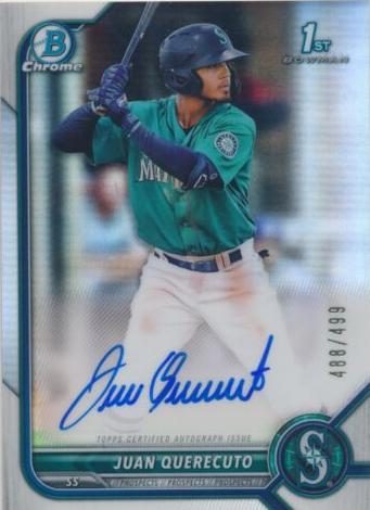 Juan Querecuto, 2022 Bowman Chrome Prospects Baseball