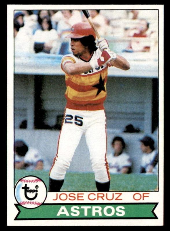 Jose Cruz, 1979 Topps Baseball