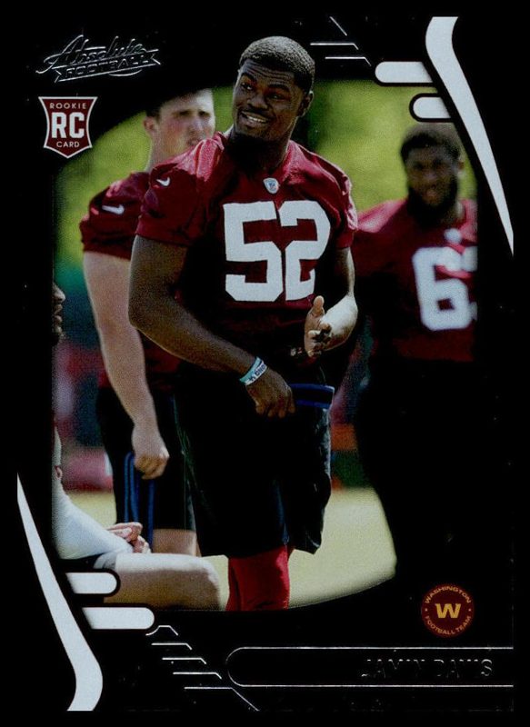 Jamin Davis, 2021 Panini Absolute Football