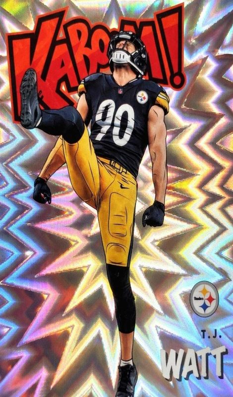 T.J. Watt, 2021 Panini Absolute Football