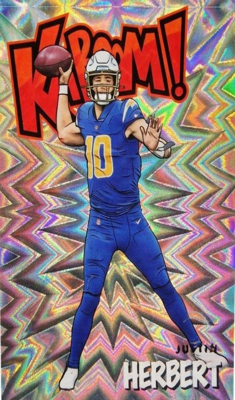 Justin Herbert, 2021 Panini Absolute Football