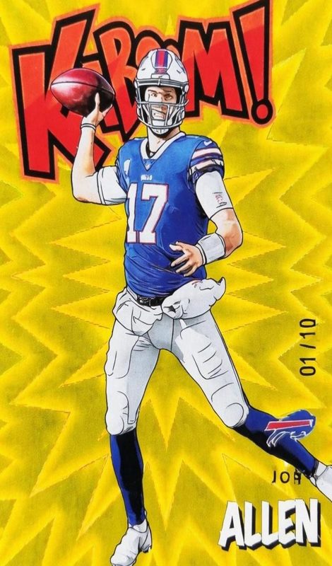 Josh Allen, 2021 Panini Absolute Football