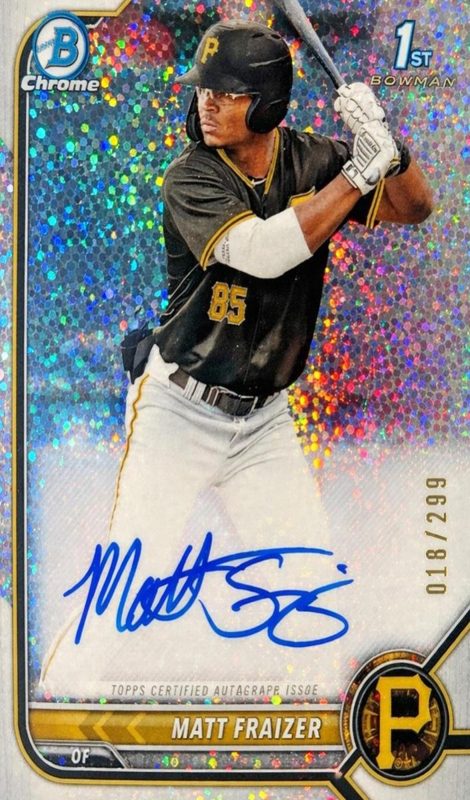 Matt Fraizer, 2022 Bowman Chrome Prospects Baseball