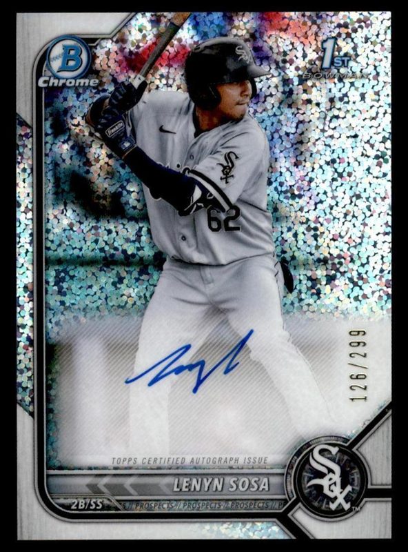 Lenyn Sosa, 2022 Bowman Chrome Prospects Baseball